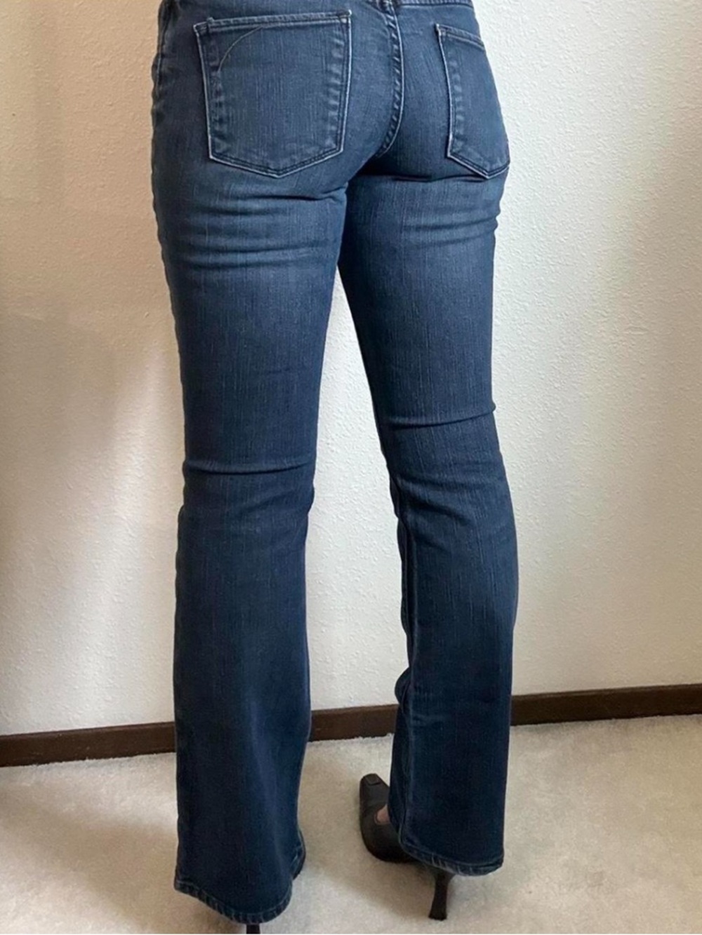 Y2K Banana Republic True Low Rise Urban Bootcut Jeans Downtown Grunge Chic - Picture 3 of 8
